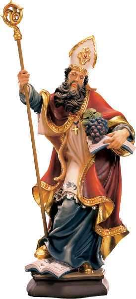 Hl. Ambrosius holz, geschnitzter Hl. Ambrosius