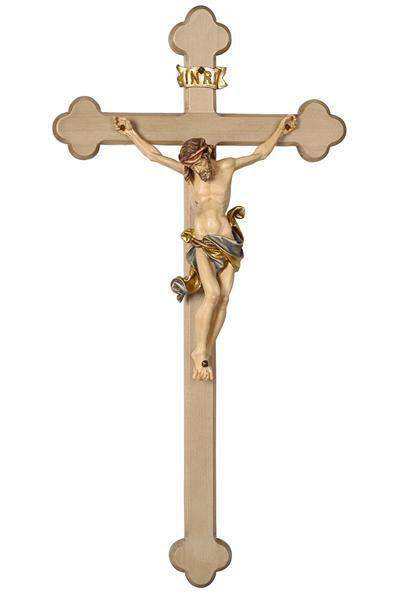Christus Leonardo auf Balken barock hell