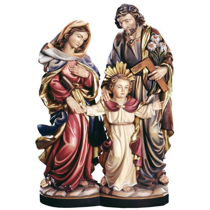 Hl. Familie mit Jesuknabe- Holz geschnitzt