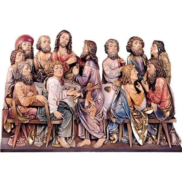 Abendmahl nach Riemenschneider 2202 Holzrelief in color