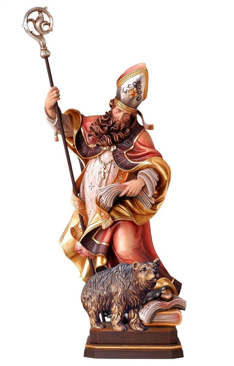 Hl. Korbinian Holzfigur in Color-222000_80