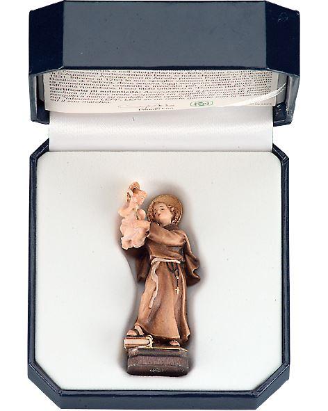 Hl.Antonius von Padua mit Etui-10310-A-Le