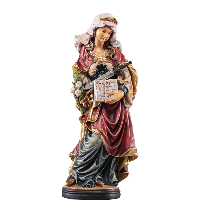 Hl. Regina- Holzfigur-in Color-2704615