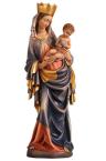 krumauer madonna holz geschnitzt marienfigur mit kind