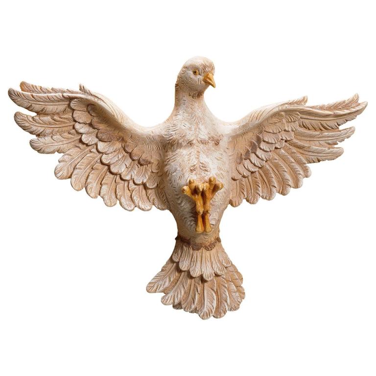 heiliger geist taube holzfigur