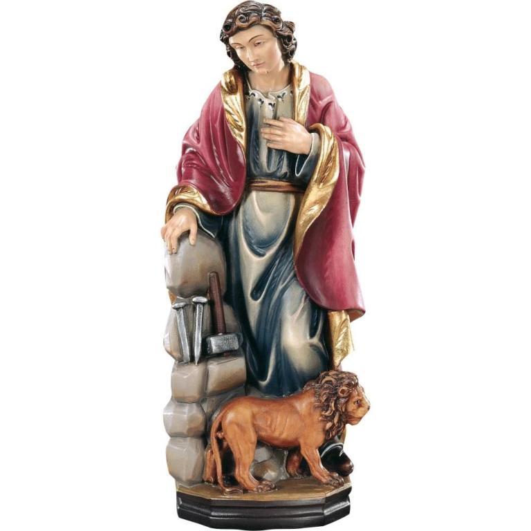 Hl. Daniel- Holzfigur in Color-