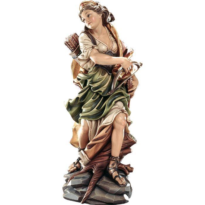 Hl. Diana als handgeschnitzte Heiligenfigur aus Bergahorn