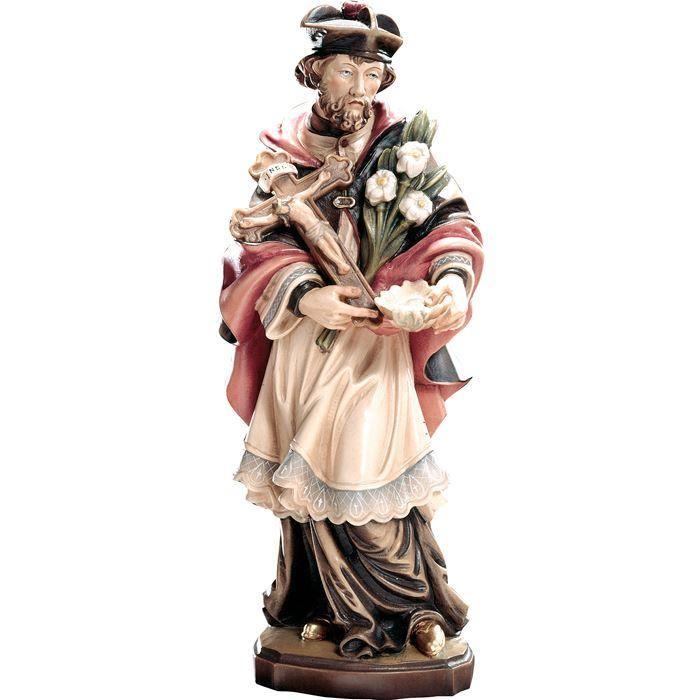 Hl. Franz Xaver – holzgeschnitzte Heiligenfigur