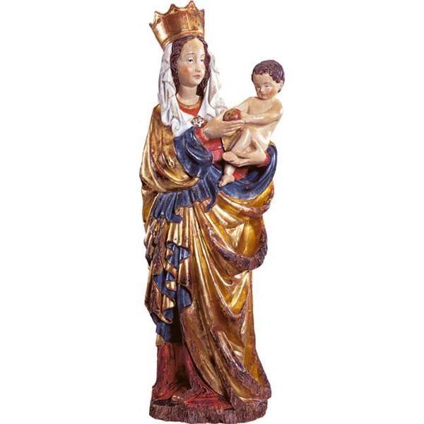 thornermadonna holz geschnitzt marienfigur gotisch mit kind