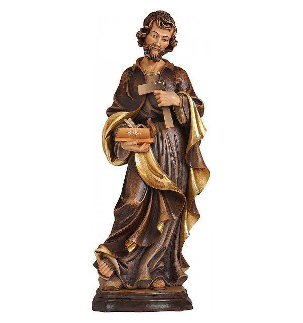 Hl. Josef als Handwerker – holzgeschnitzte Heiligenfigur aus Holz