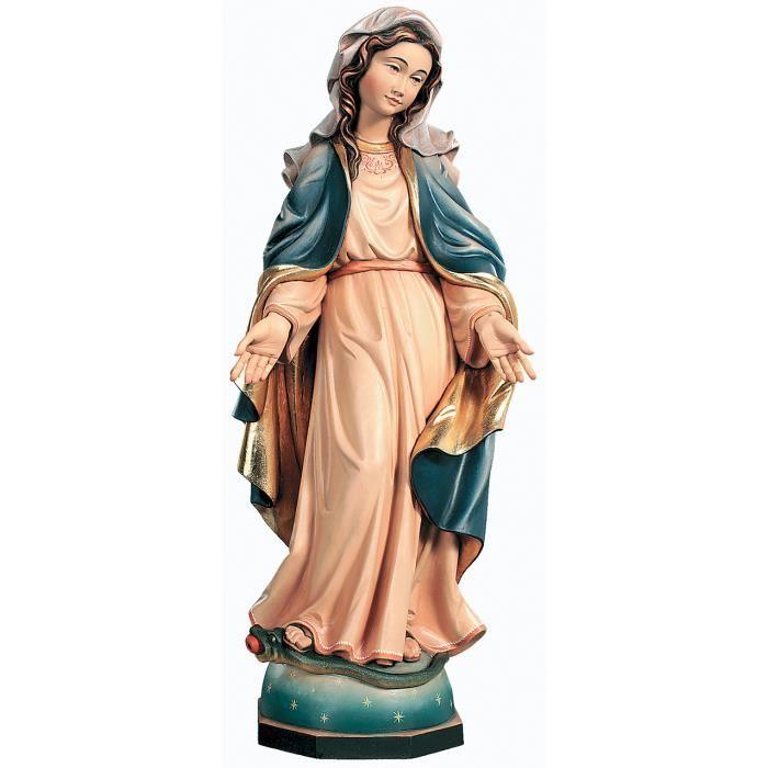 mutter der gnade holzschnitzerei madonna ohne kind geschnitzt