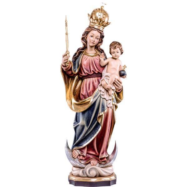 Patrona Bavaria - Holzfigur in Color-De