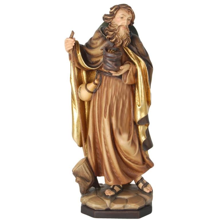 Judas Iskariot- Holzfigur in Color-