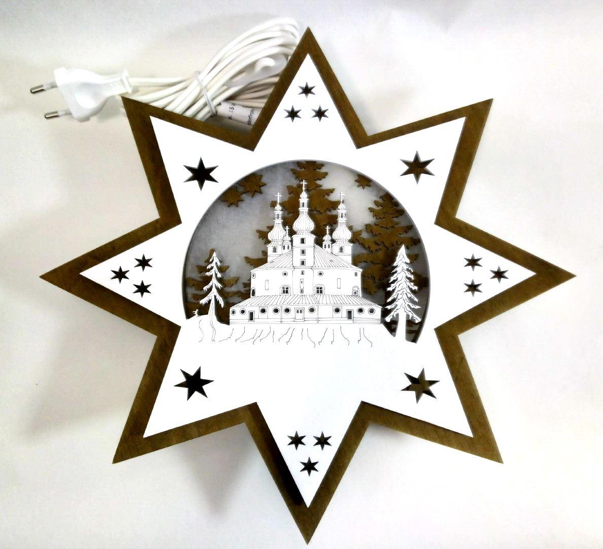 3D Stern - Dreifaltigkeitskirche Kappl-1