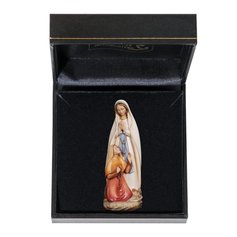 Madonna Lourdes mit Bernadette im Etui-152006-Pe