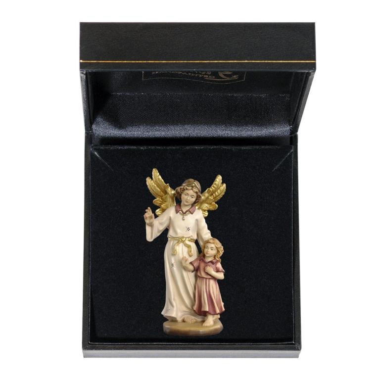 Schutzengel mit Mädchen mit Etui-2350026-Pe