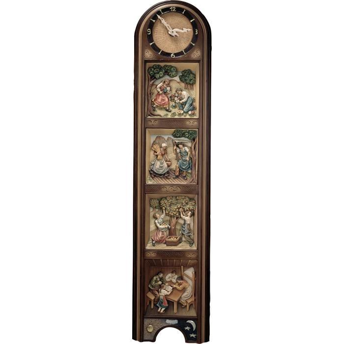 Uhr 4 Jahreszeiten Hochformat 1291-kd