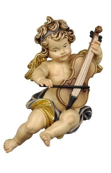 Engel Leonardo mit Bassgeige 105009-Pe