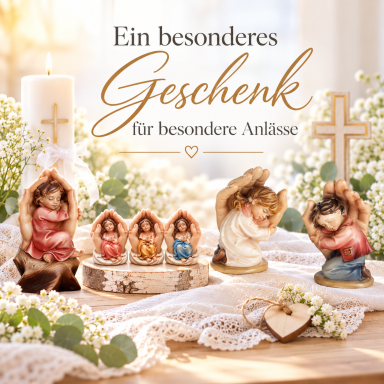 Schützende Hände aus Holz  – Geschenk für Geborgenheit & Schutz