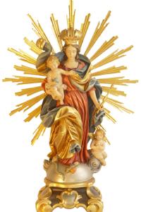Madonna Bavaria mit Strahlenkranz