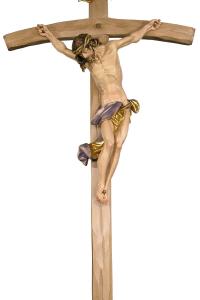 Christus barock mit gebogenem Kreuz