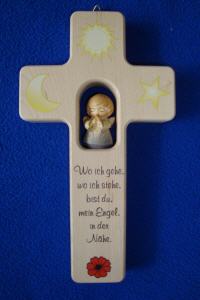 Kinderkreuz mit Engel