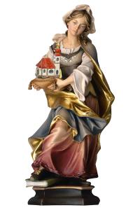 Heilige Hedwig mit Kirche