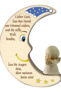Kindermond mit Engel